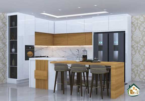 کابینت اشپزخانه با شیراز دیزاین